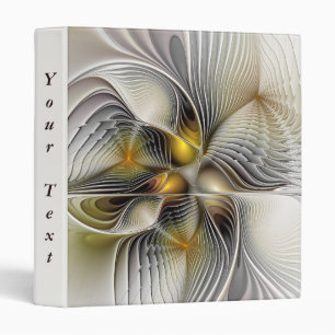 Optical Illusion Abstract 3D Fractal Depth Text Binder