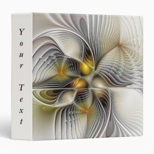 Optical Illusion Abstract 3D Fractal Depth Text Binder