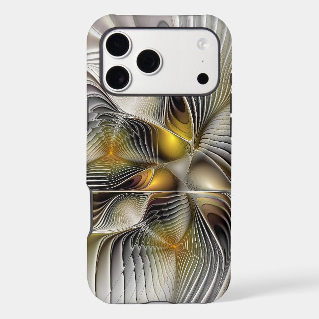 Optical Illusion Abstract 3D Fractal With Depth (Back)