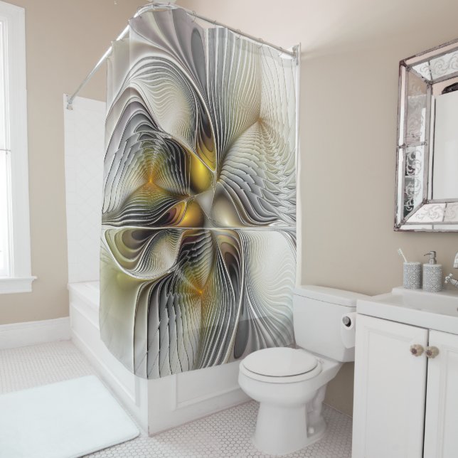 Optical Illusion Abstract 3D Fractal With Depth (In Situ)