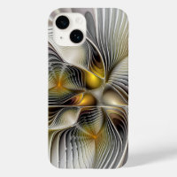 Optical Illusion Abstract 3D Fractal With Depth