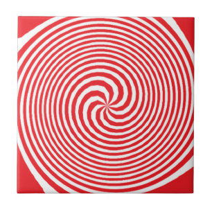 Optical Illusion Abstract Pattern Tile