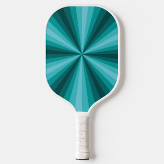 Optical Illusion Aqua Pickleball Paddle