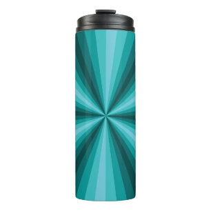 Optical Illusion Aqua Thermal Tumbler