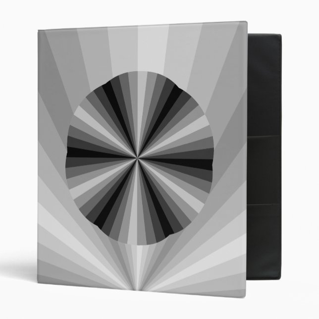 Optical Illusion Black Binder (Front/Inside)