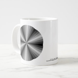 Optical Illusion Black Specialty Mug