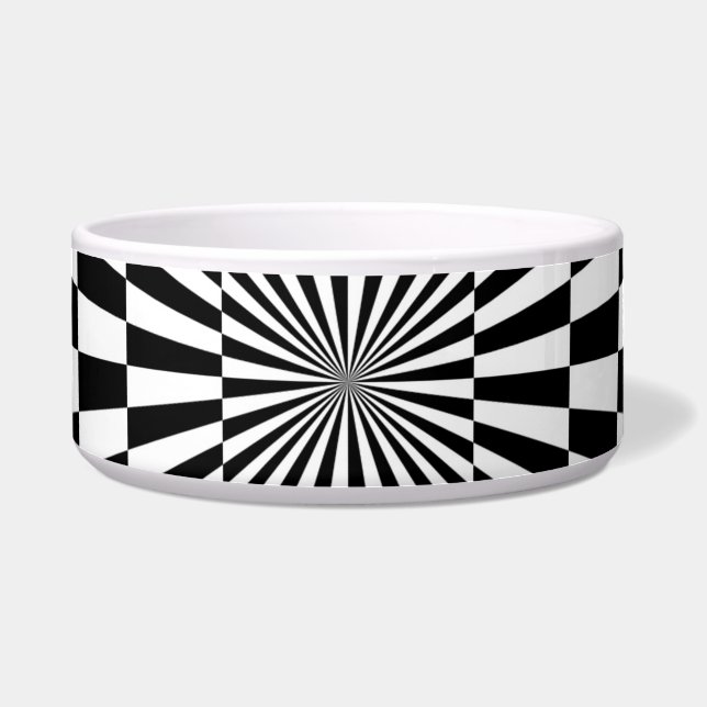 optical illusion chessboard tunnel (Front)