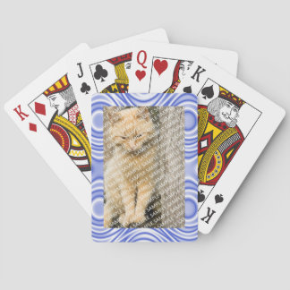 Optical Illusion Create Your Own Gift Template Playing Cards