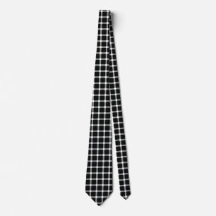 Optical Illusion Disappearing Black Dots Tie