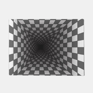 OPTICAL ILLUSION DOORMAT