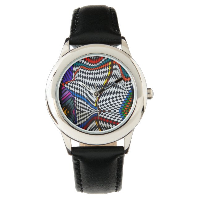 Optical Illusion eWatch Watch (Front)