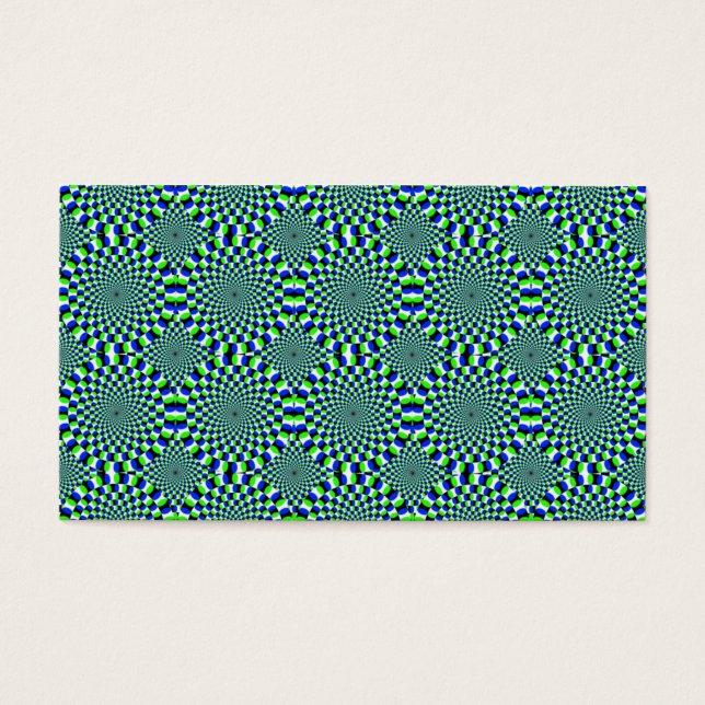 Optical Illusion Expansion Turning Wheels Chaotic (Front)