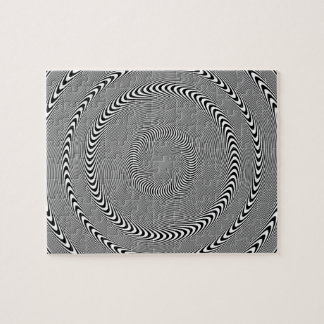 Optical Illusion - Hypnosis made easy Jigsaw Puzzle