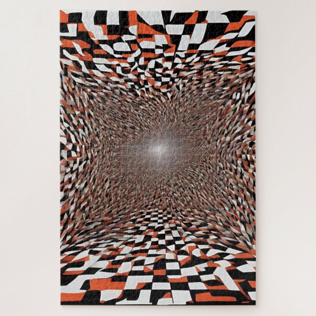 Optical illusion Jisaw puzzle (Vertical)