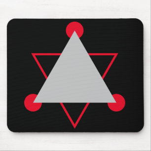 optical illusion mouse pad