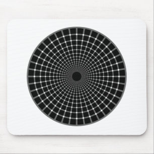 Optical-Illusion Mouse Pad