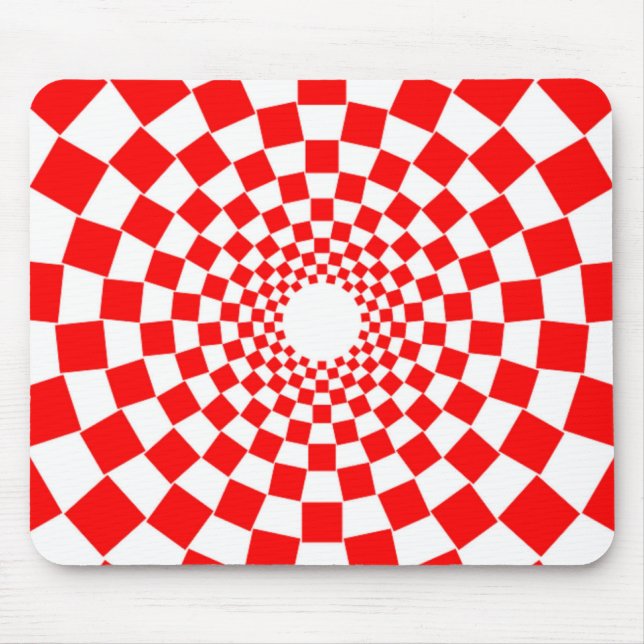 OPTICAL ILLUSION MOUSE PAD (Front)