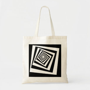 Optical Illusion Moving Tunnel Tote Bag