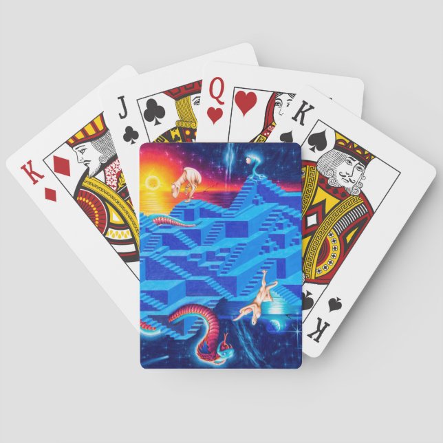 Optical Illusion Playing Cards (Back)