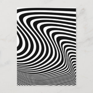 Optical Illusion Postcard