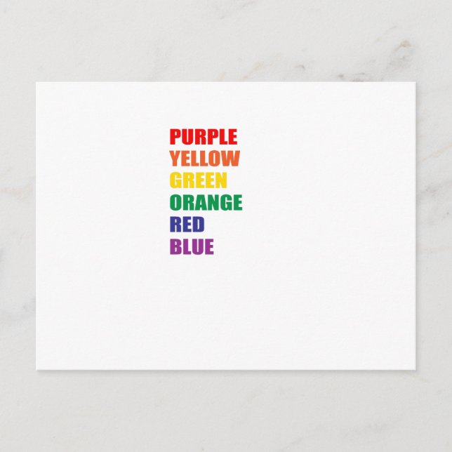 Optical Illusion Postcard (Front)