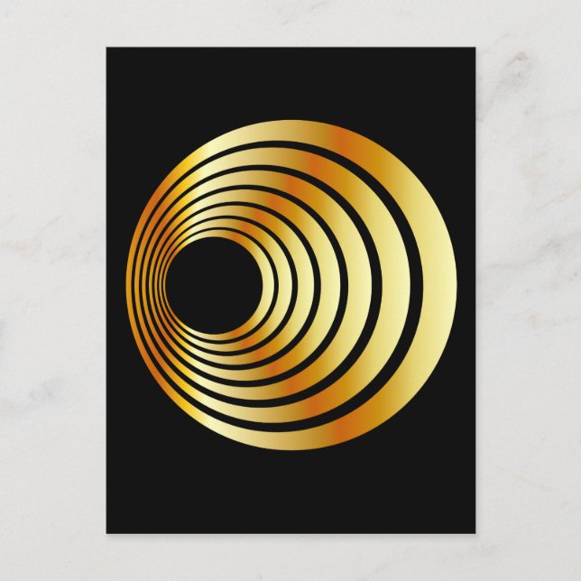 optical illusion postcard (Front)