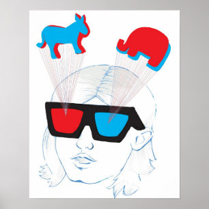 Optical Illusion Poster