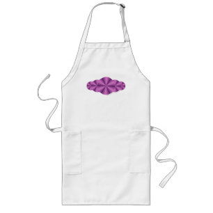 Optical Illusion Purple Apron