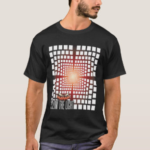 Optical Illusion Rave House Outfit Dark Techno Bac T-Shirt
