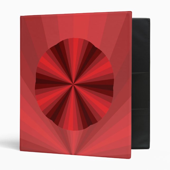 Optical Illusion Red Binder (Front/Inside)