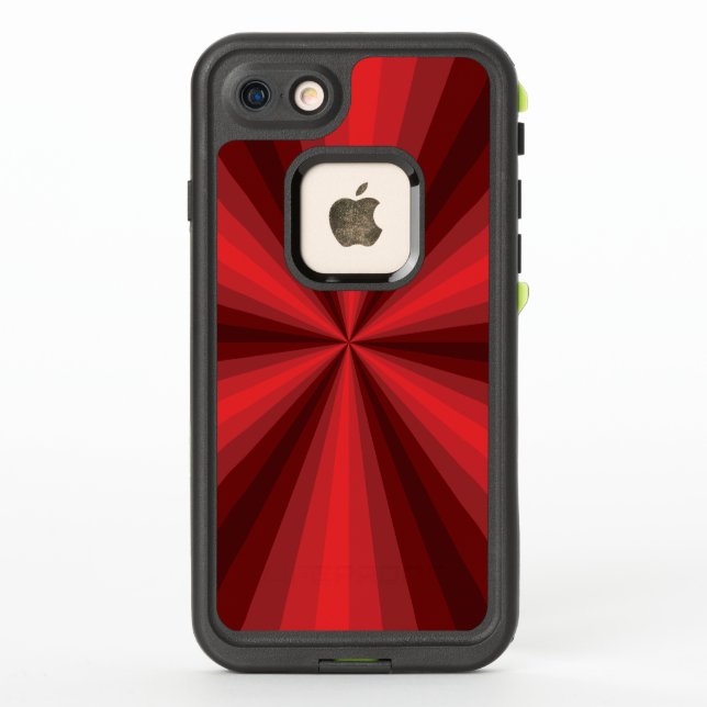 Optical Illusion Red Lifeproof Case (Back)