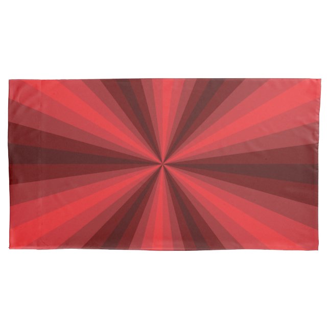 Optical Illusion Red Pillow Case (Front)