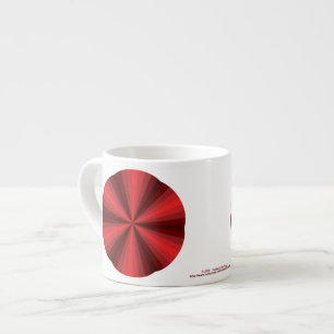 Optical Illusion Red Specialty Mug