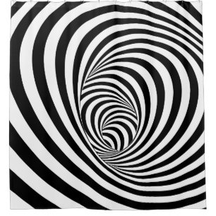 Optical Illusion Set A - Shower Curtain