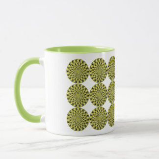Optical Illusion - Spinning Wheels Mug