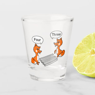 Optical illusion Trick Shot Glass