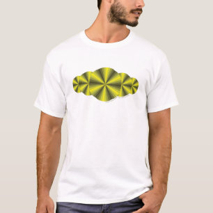 Optical Illusion Yellow Men's Light Shirt