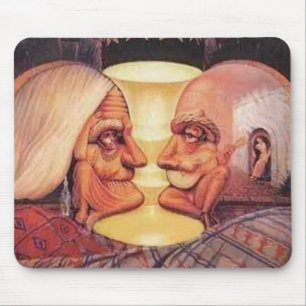 Optical Illusions Mouse Pad