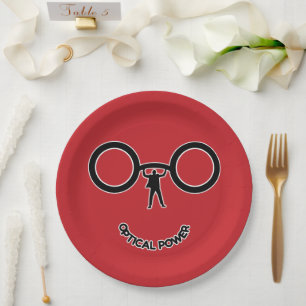 Optical Power Paper Plate