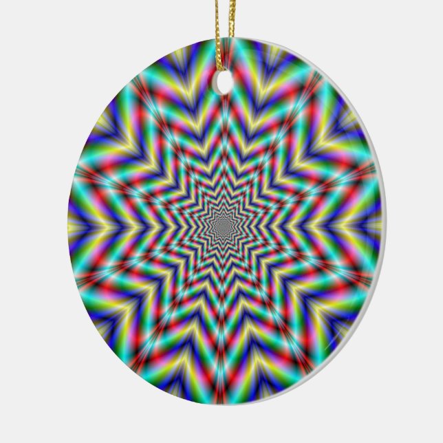 Optically Challenging Star Ornament (Left)