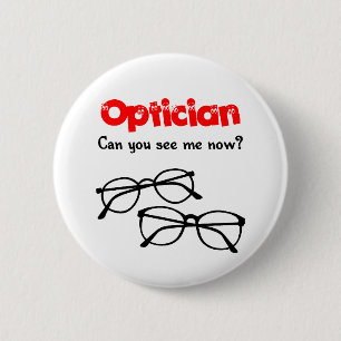 Optician 2 Inch Round Button