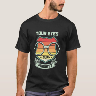 Optician Accessories Optometrist Optometry Glasses T-Shirt