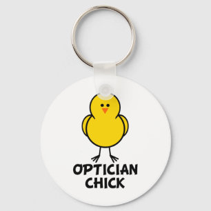 Optician Chick Keychain