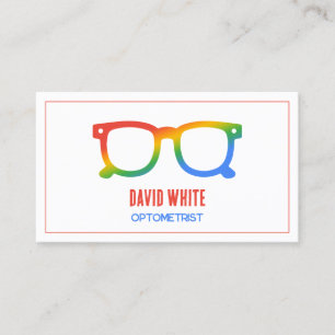 👓 Optician Custom QR Business Card