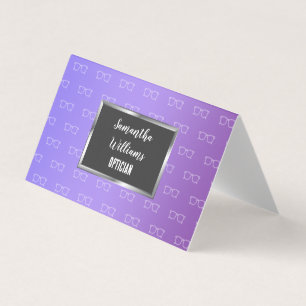 👁️ Optician Custom QR Business Card