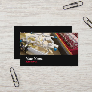 Optician Optometrist Optical Technician Optometry  Business Card