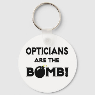 Opticians Are The Bomb! Keychain