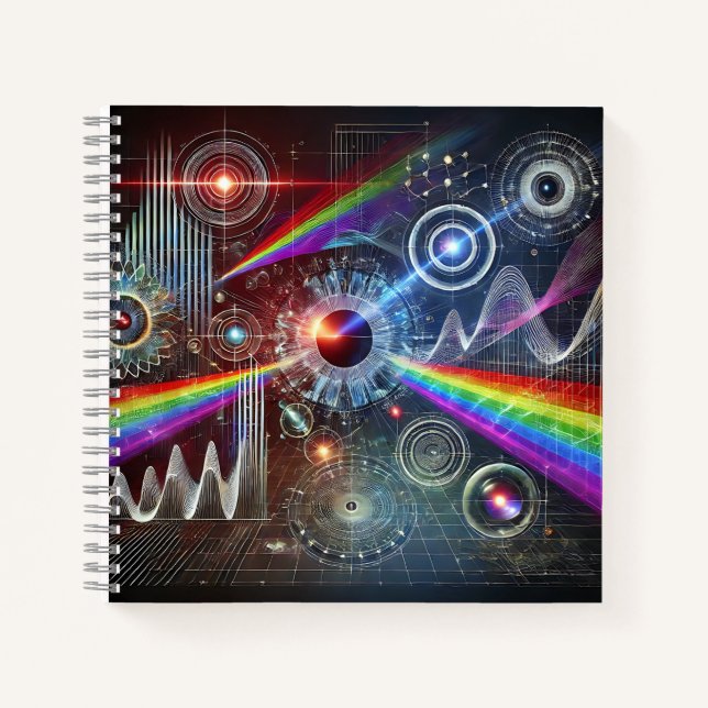 Optics & Quantum Light Notebook (Front)