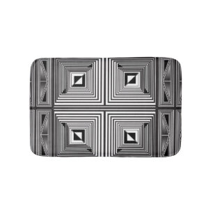 Optics thru Shapes Bath Mat
