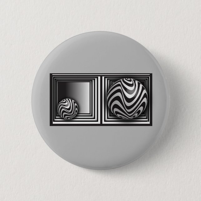 Optics thru Shapes    Button (Front)